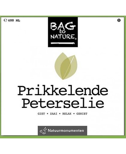 Bag to nature - Prikkelende peterselie