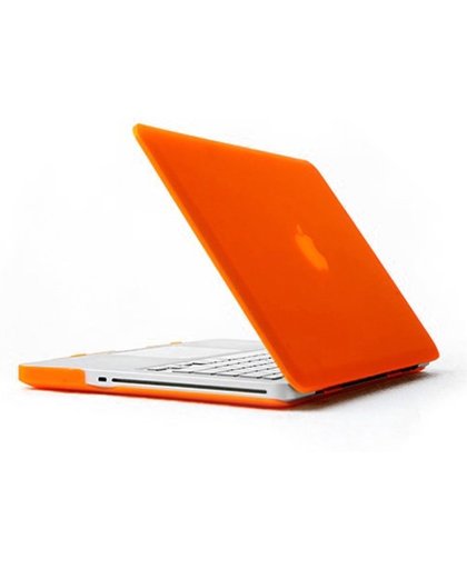 ENKAY Matte PC Protective Shell + Anti-dust Plugs voor MacBook Pro 13.3"  A1278 | Oranje