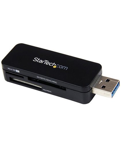 StarTech.com USB 3.0 externe Flash multimedia kaartlezer SDHC / MicroSD geheugenkaartlezer