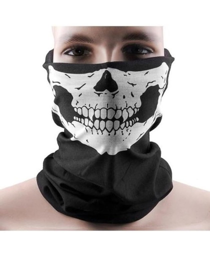 Skull Ghost Face Mask Biker Multi Halloween Party Mask