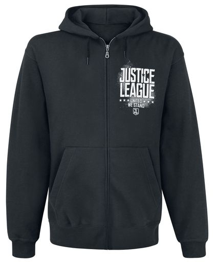 Justice League United Vest met capuchon zwart