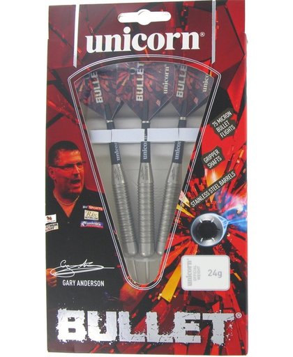 Unicorn Bullet Gary Anderson P1 Stainless Steel 26 gram Steeltip Darts