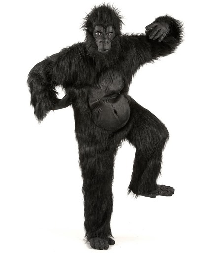 Zwart gorilla kostuum voor volwassenen  - Verkleedkleding - One size