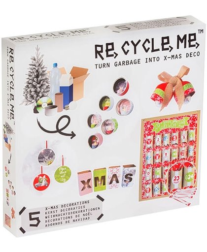 Re-cycle-me Home Deco Kerst / DIY Adventskalender