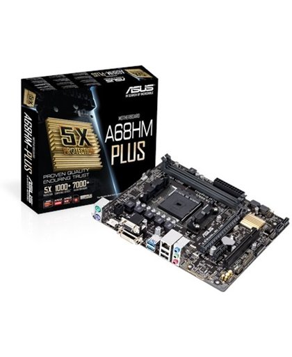 ASUS A68HM-Plus AMD A68H Socket FM2+ Micro ATX