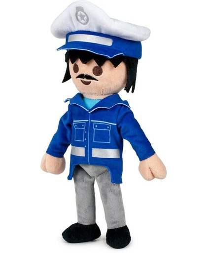 Pluche Playmobil knuffel politie agent 30cm