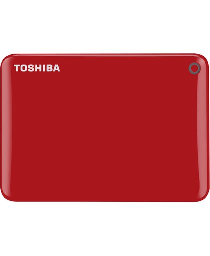 Toshiba Canvio Connect II 500GB externe harde schijf Rood