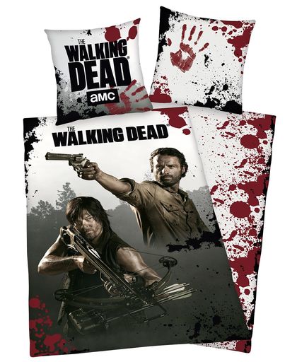 The Walking Dead Rick Grimes & Daryl Dixon Beddengoed all-over