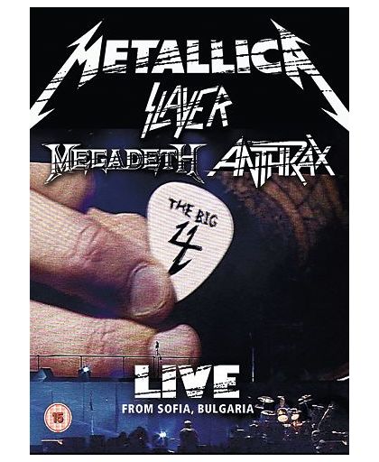 Big 4, The: Metallica, Slayer, Megadeth, Anthrax Live from Sofia Bulgaria 2-DVD st.