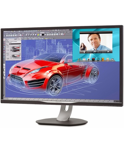 Philips Brilliance LCD-monitor met LED-verlichting en Multiview BDM3270QP/00 computer monitor
