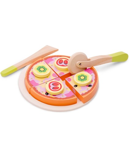 New Classic Toys - Speelgoed Snijset - Pizza "Groente"