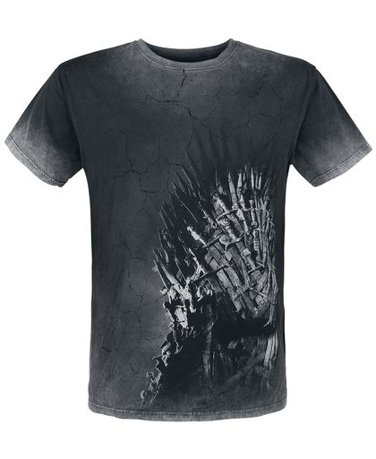Game of Thrones Iron Throne T-shirt zwart-grijs