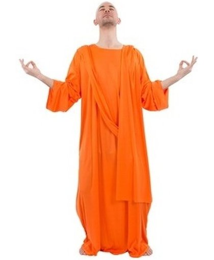 Monnik kostuum / verkleedpak oranje voor heren 48-50 (M)