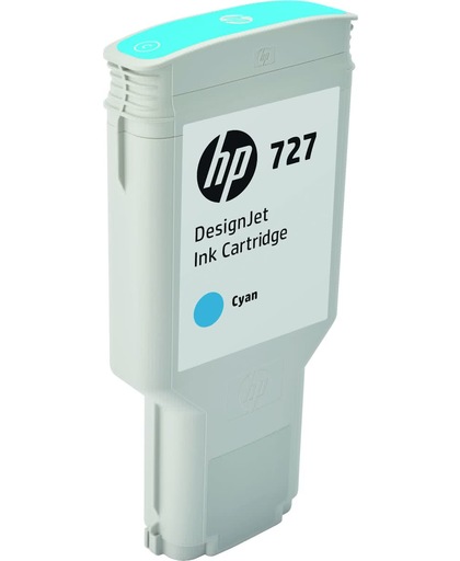 HP 727 cyaan DesignJet , 300 ml inktcartridge
