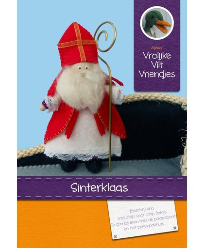 DIY wolvilt pakket: Sinterklaas