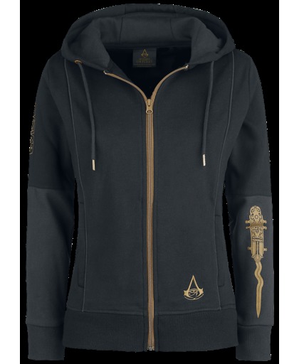Assassin&apos;s Creed Origins - Cosplay Girls vest met capuchon zwart