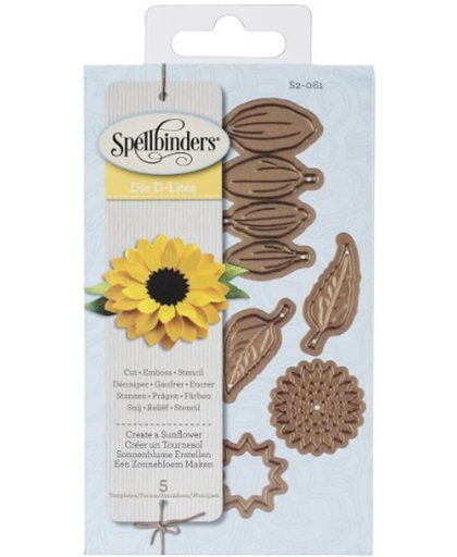 Spellbinders S2 061 Shapeabilities 'Create A Sunflower