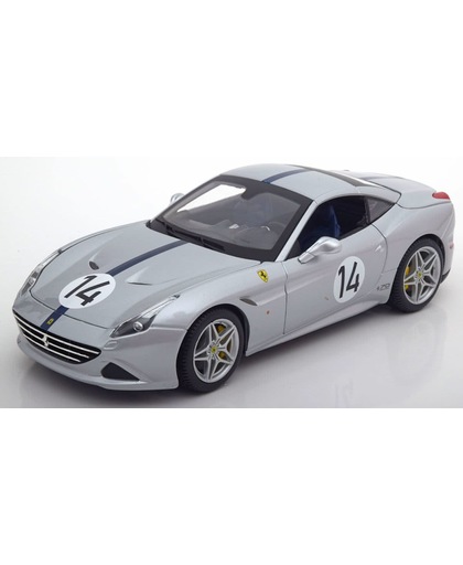 Ferrari California T "The Hot Rod "" 70th Anniversary Collection Zilver 1-18 Burago