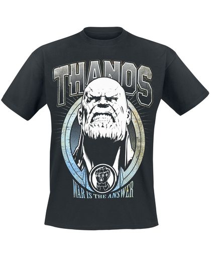 Avengers Infinity War - Thanos T-shirt zwart