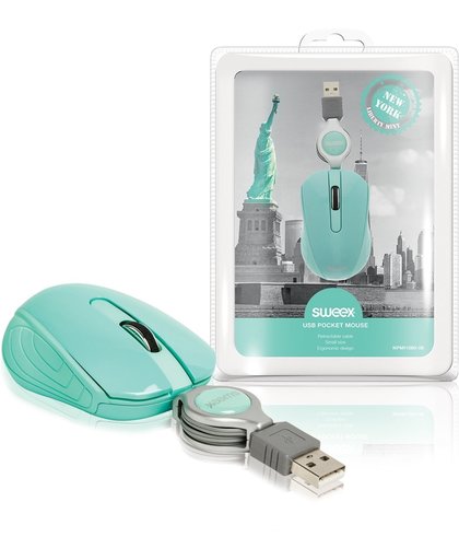 Sweex NPMI1080-06 USB-pocketmuis New York