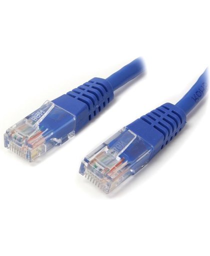 StarTech.com 5 ft Blue Molded Category 5e (350 MHz) UTP Patch Cable 1.52m Blauw netwerkkabel