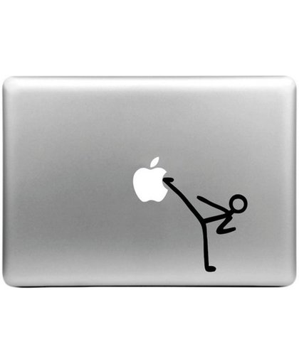 MacBook sticker - kick apple