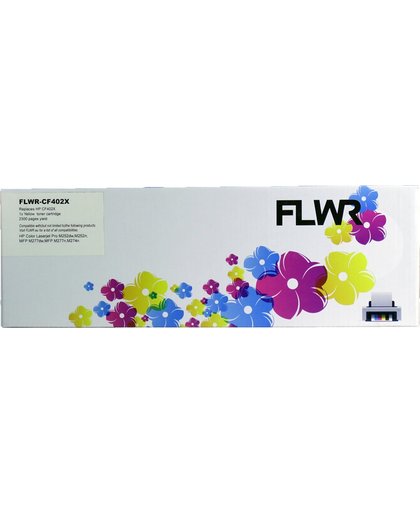 FLWR - Toner / 201X / Geel -  geschikt voor HP