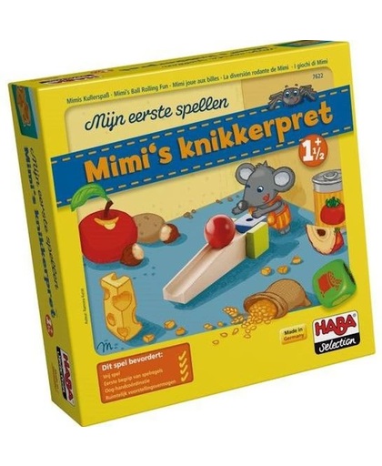 Haba Selection - Spel - Mijn eerste spellen - Mimi's knikkerpret (Nederlands) = Duits 7470 - Frans 7621