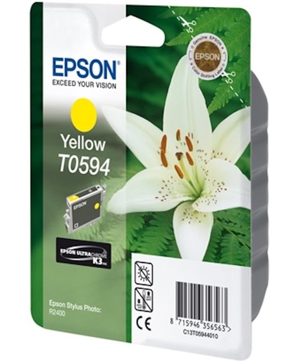 Epson inktpatroon Yellow T0594 Ultra Chrome K3 inktcartridge