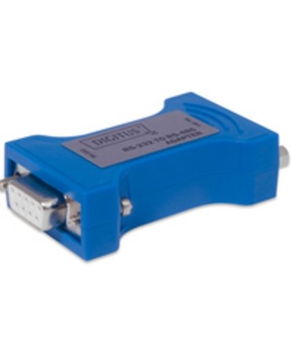 Digitus RS232/RS485 Adapter RS232 RS485 Blauw kabeladapter/verloopstukje