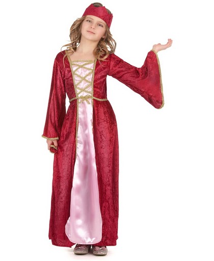 Middeleeuwse koninginnen kostuum voor meisjes - Kinderkostuums - 104-116