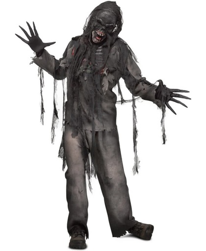 Horror outfit Verbrande Zombie