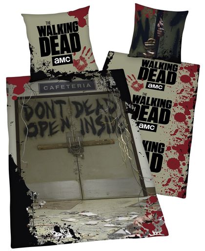 The Walking Dead Don&apos;t Open Dead Inside Beddengoed meerkleurig