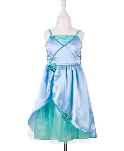 Flore jurk, groen-blauw, 3-4 jaar/98-104 cm (1 stuk)
