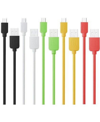 Haweel Micro USB Kabel 5-Pack Multicolor 1 Meter