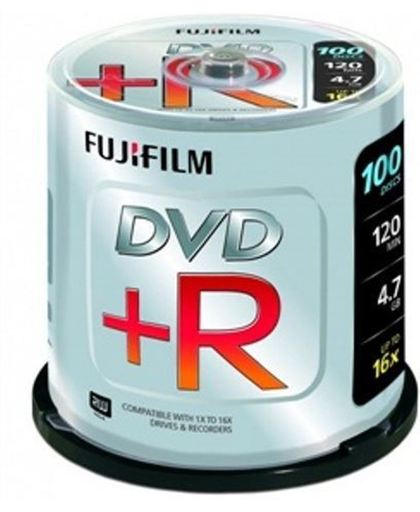 Fuji FujiFilm Blank DVD + R X100 Spindel (4.7GB 16X)