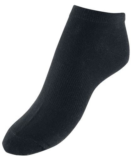 Urban Classics No Show Socks 5-Pack Sokken zwart