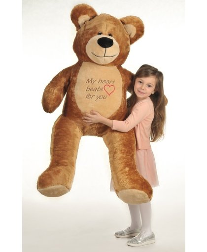 Heel grote knuffel teddybeer - 125 cm