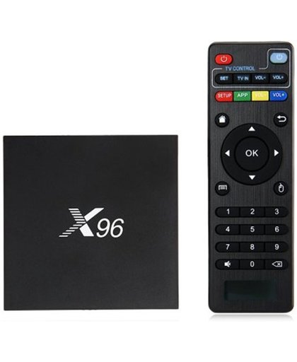 X96 Android 6.0 TV Box Kodi 4K- 2GB 16GB + Rii i8 mini toetsenbord