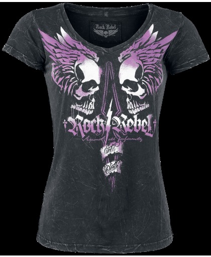 Rock Rebel by EMP Shades Of Truth Girls shirt zwart