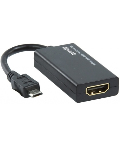 Micro USB naar HDMI adapter 1080p / TV adapter voor oa Samsung Galaxy Note S en Sony Xperia