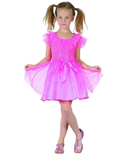 Roze prinses kostuum voor meisjes  - Verkleedkleding - 116/122