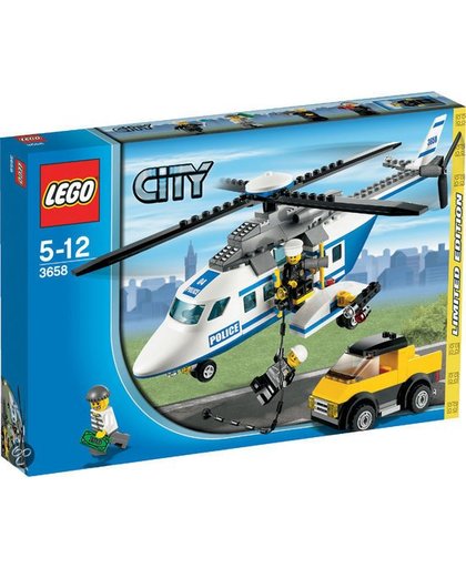 LEGO City Politiehelikopter - 3658