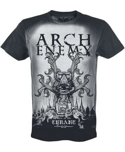 Arch Enemy Rise of the tyrant T-shirt grijs-zwart