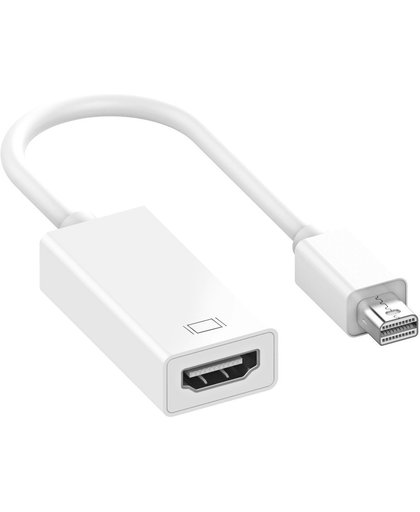 Snelle Mini Displayport / Thunderbolt naar HDMI Female Kabel Adapater  - Geschikt voor Alle Apple MacBook Pro en Air (2017 / 2015)