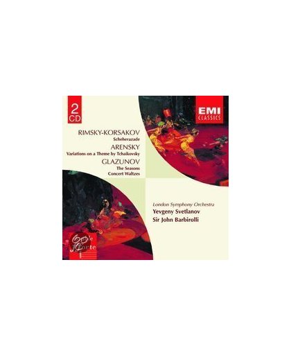 Rimsky-Korsakov, Arensky, Glazunov / Barbirolli, Svetlanov