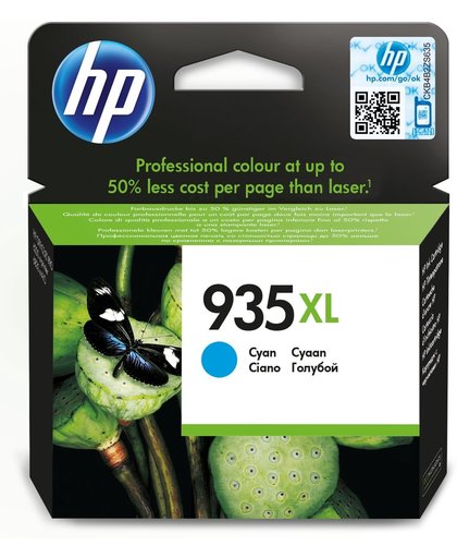 HP 935XL - Inktcartridge / Cyaan