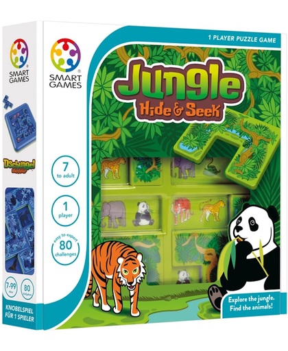 Smart Games Hide & Seek Jungle (80 opdrachten)