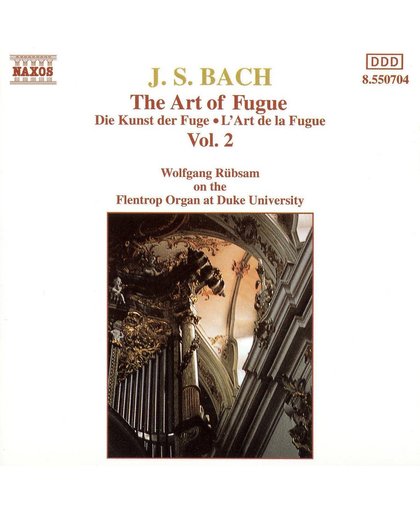 Bach: The Art of Fugue Vol 2 / Wolfgang Rubsam