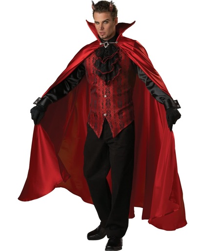 Luxe premium duivel kostuum voor heren  - Verkleedkleding - Medium